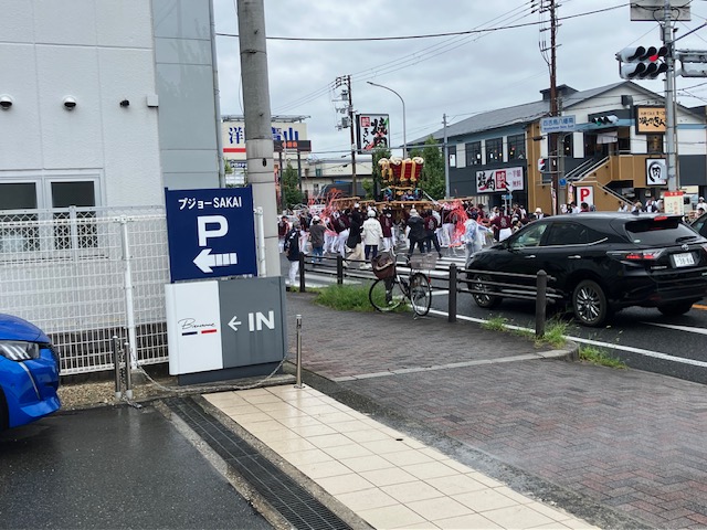 毎年恒例！梅町ふとん太鼓祭り